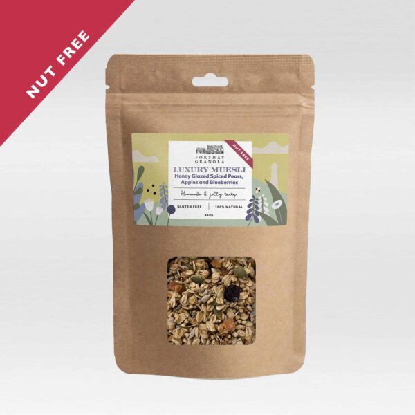 Luxury Muesli - Honey Glazed Spiced Pear, Apple & Blueberry