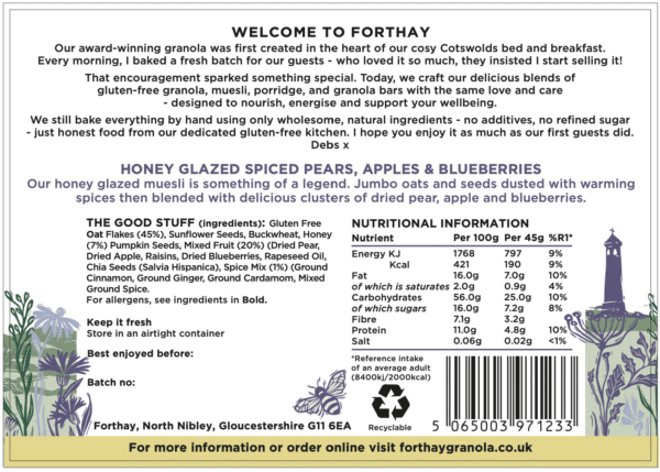 Honey Glazed Muesli Medley - Image 3