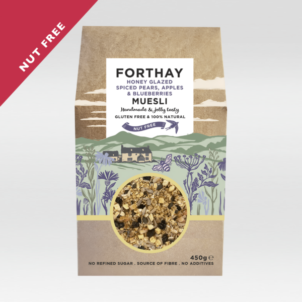Luxury Muesli - Honey Glazed Spiced Pear, Apple & Blueberry