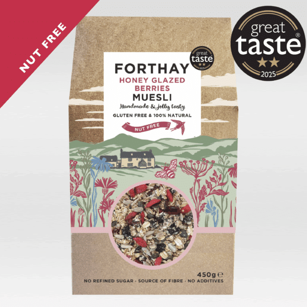 Honey Glazed Berry Muesli