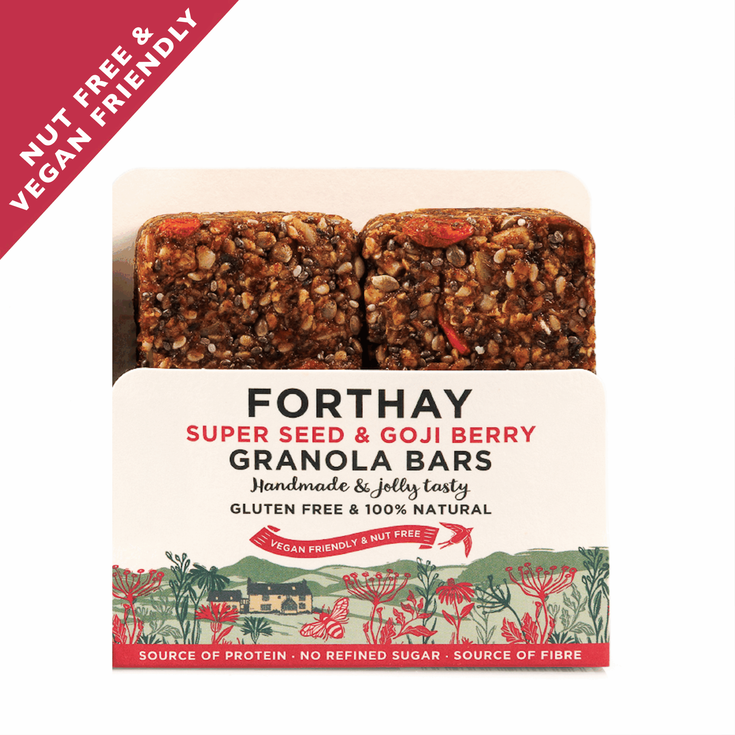 Super Seed & Goji Berry Granola Bars