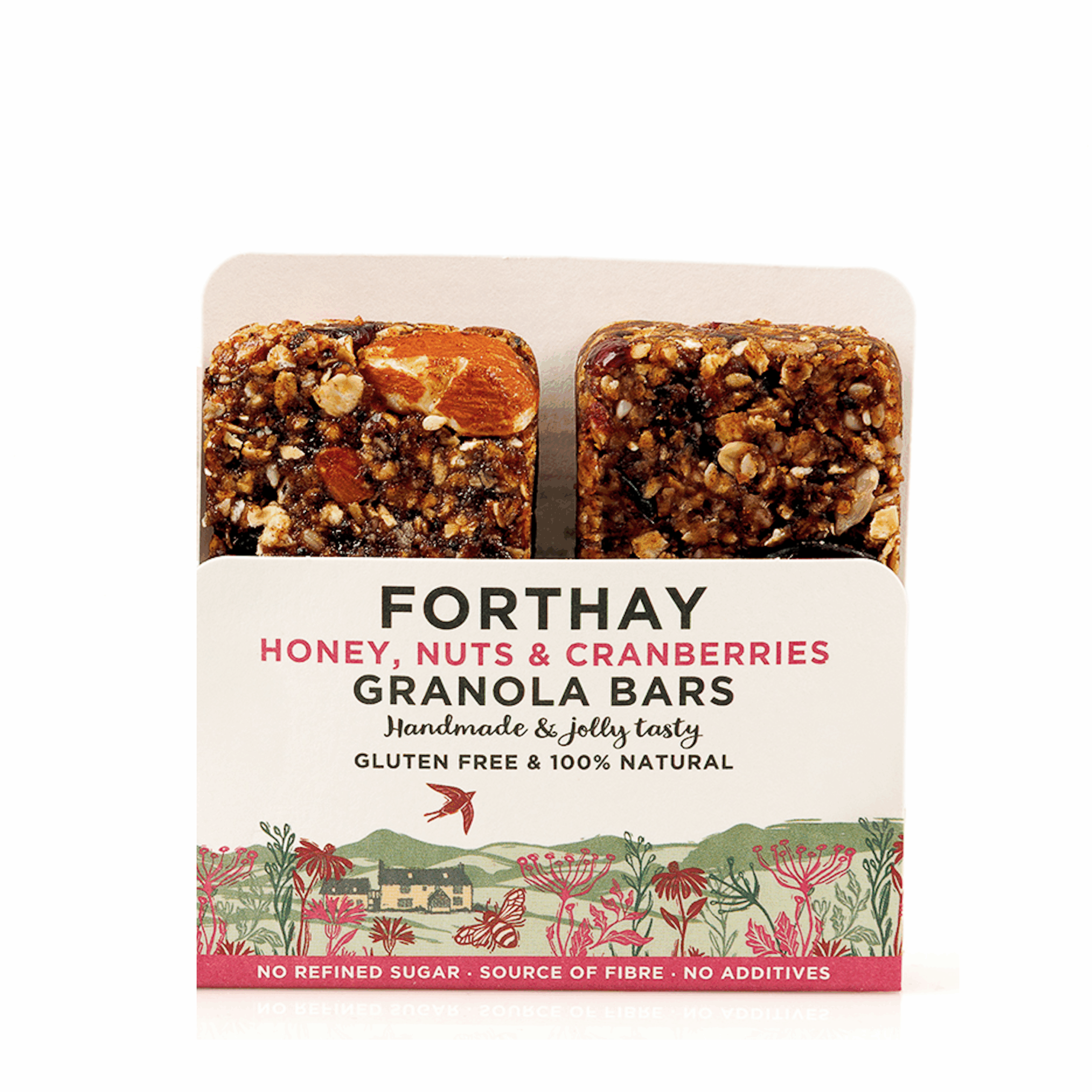 Honey, Nuts & Cranberries Granola Bars