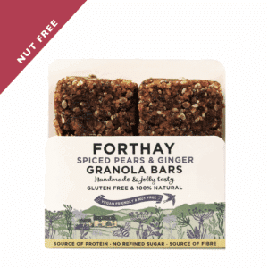 Spiced Pear & Ginger Granola Bars