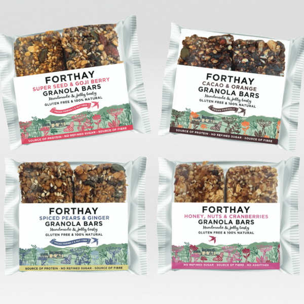 Granola Bar Selection (4 x 120g packs)